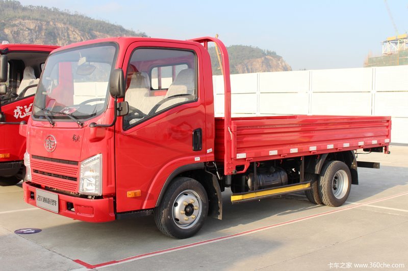 一汽解放地库版4x2栏板轻卡