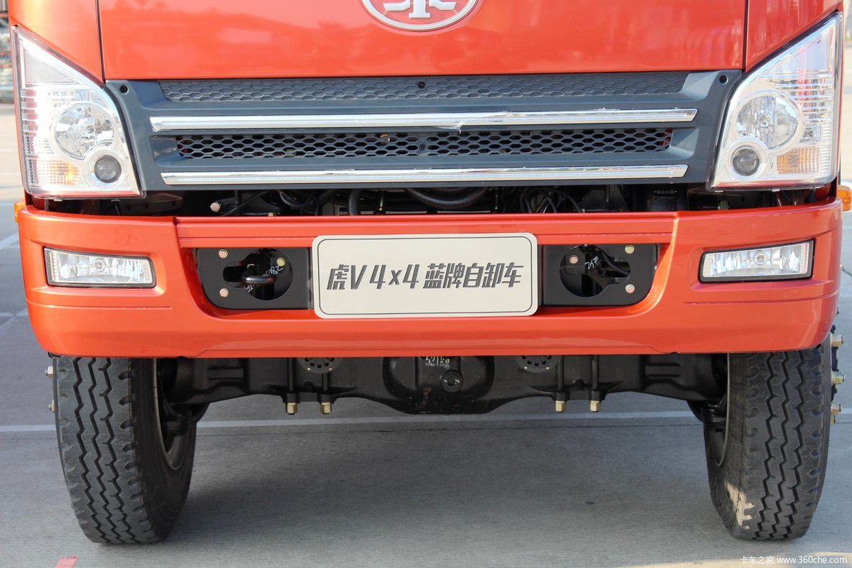 【图】解放虎v 140马力 4x4 自卸车_卡车之家