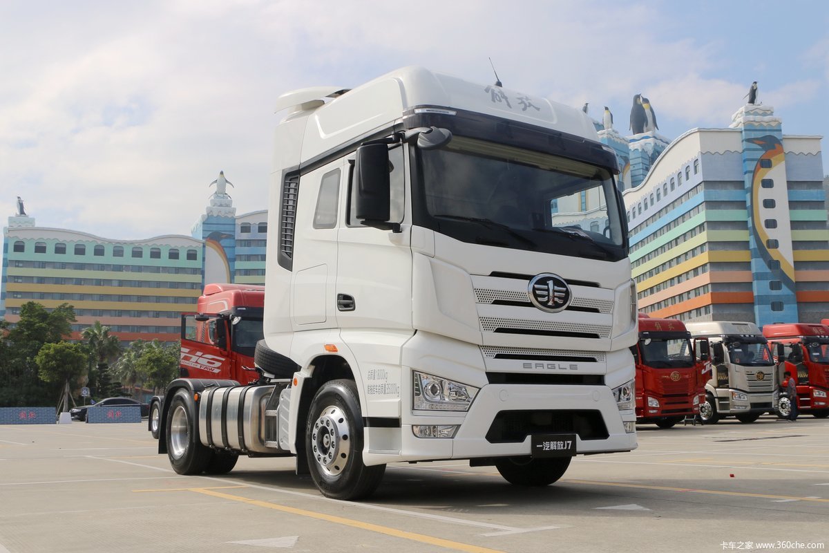 解放j7550马力4x2牵引车