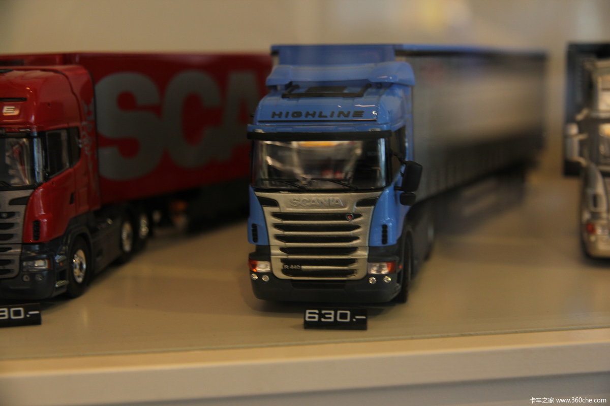 斯堪尼亚总部卡车模型