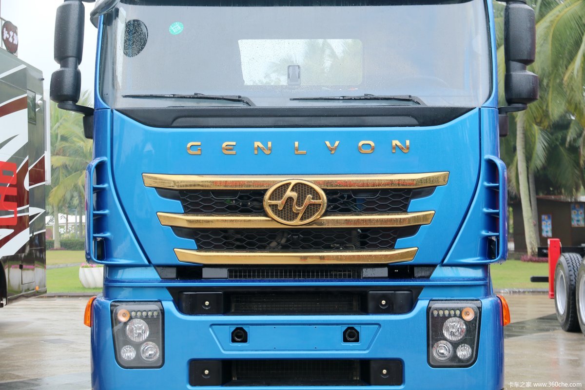 杰狮c500e550马力6x4牵引车