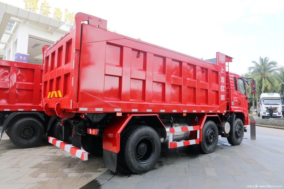 杰豹280马力6x2自卸车