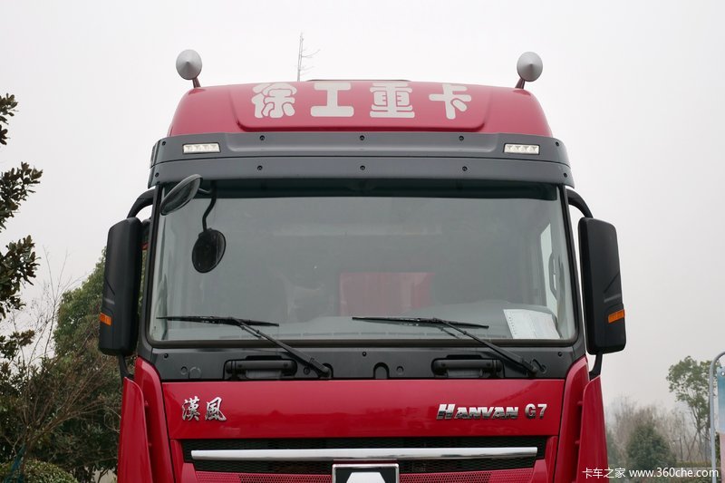 【圖】徐工 漢風 g7 8x4 430馬力 倉柵載貨車_卡車之家