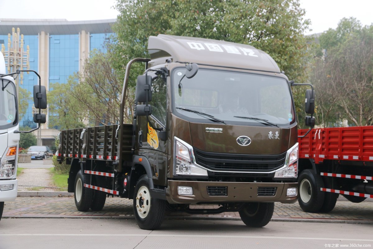 重汽豪曼h3先锋版156马力单排栏板轻卡