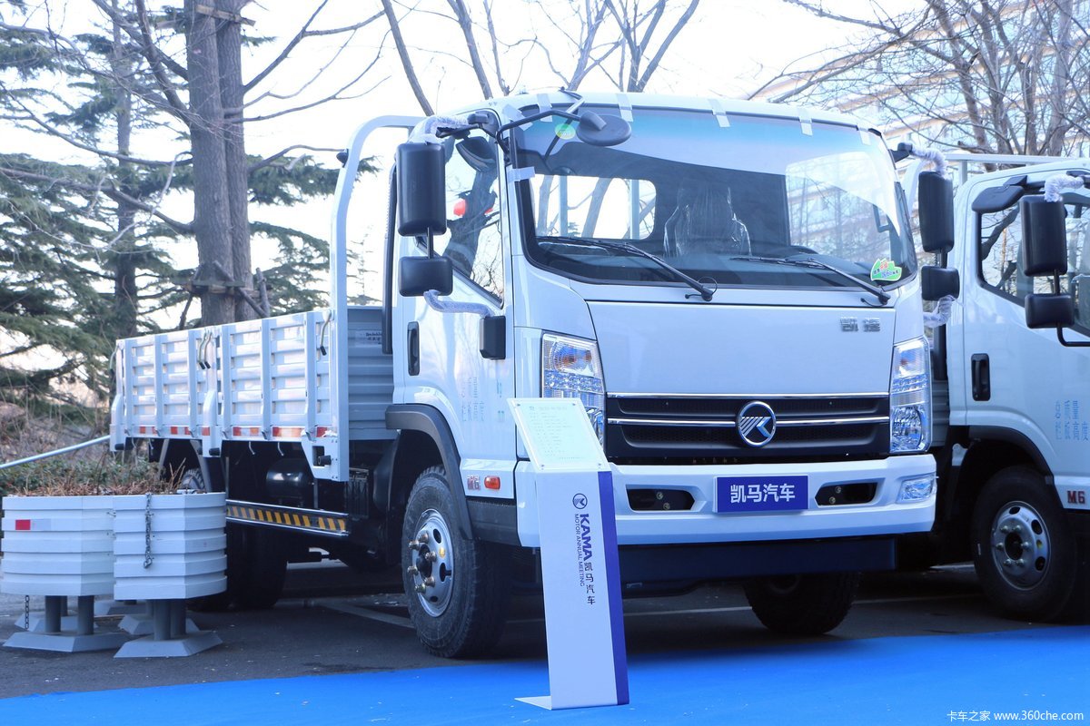 凯捷m6 4.16米单排栏板轻卡(国六)