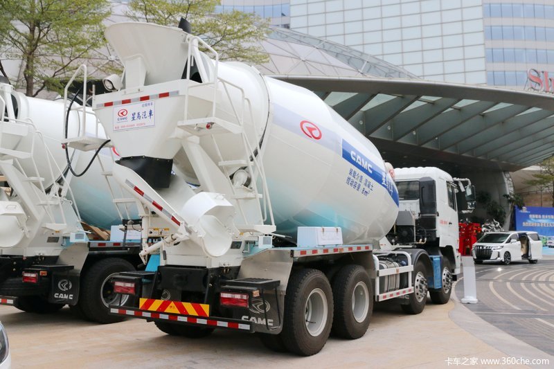 【图】华菱重卡 350马力 8x4混凝土搅拌车_卡车之家