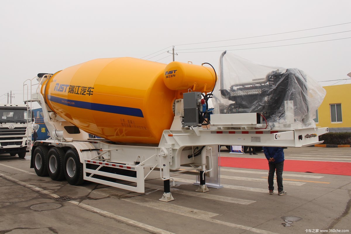 中集瑞江174方混凝土搅拌运输半挂车