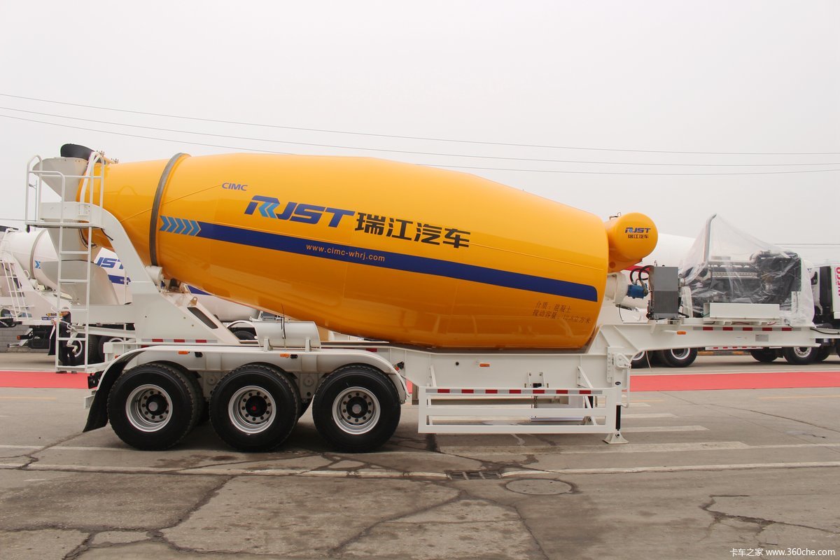 中集瑞江174方混凝土搅拌运输半挂车