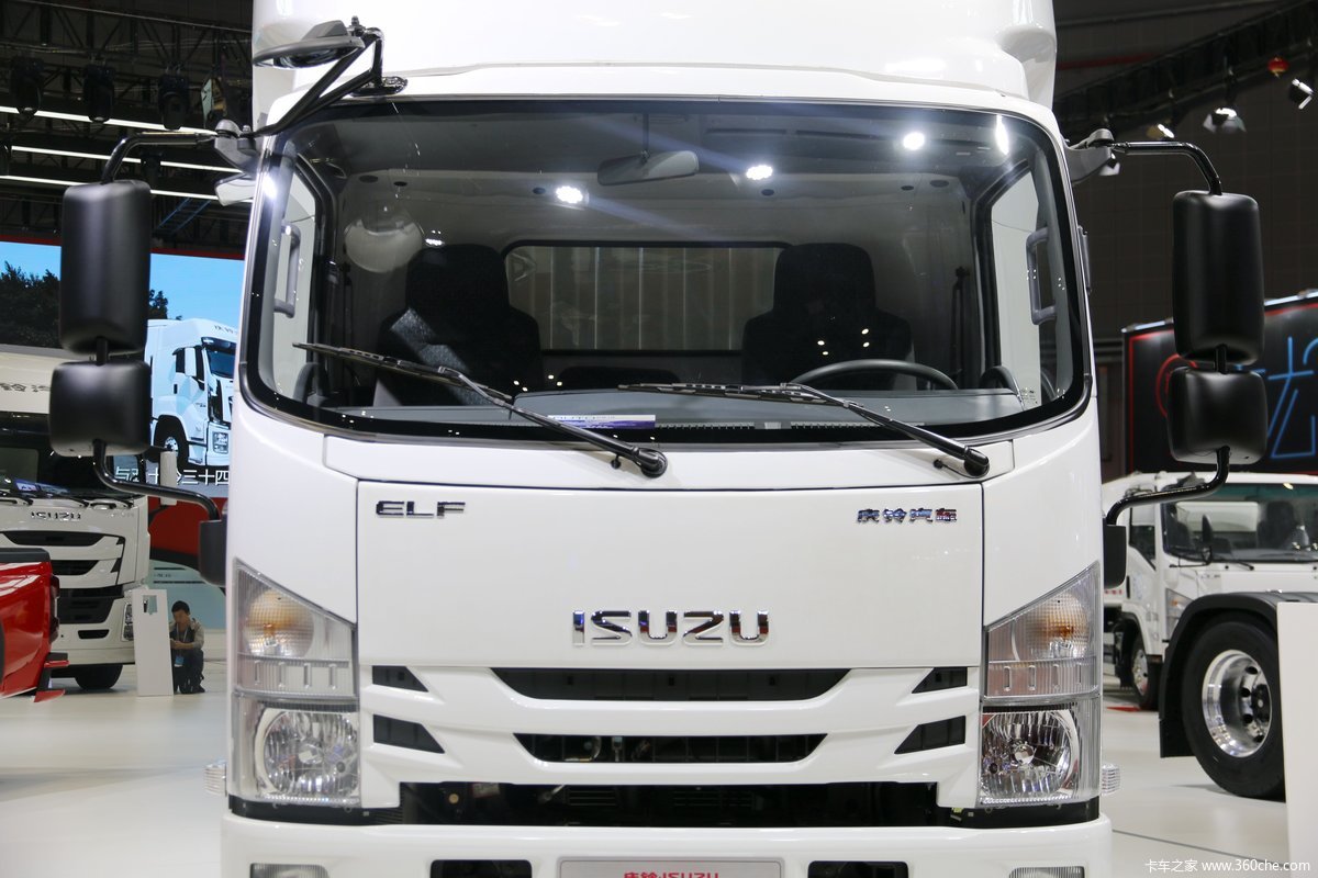 【图】庆铃五十铃nlr 160马力 4.13米单排国六轻卡_卡车之家