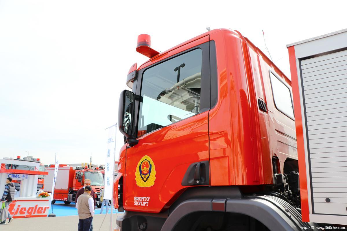【图】博浪涛90米曲臂登高消防车_卡车之家