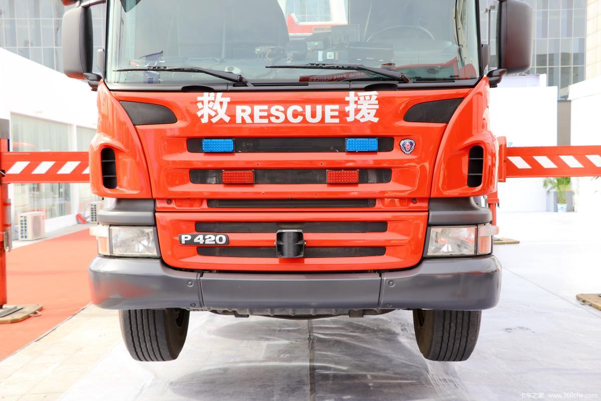 【图】博浪涛90米曲臂登高消防车_卡车之家