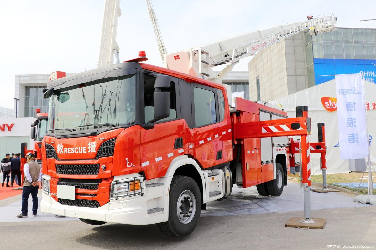 【图】博浪涛F28ALR登高平台消防车_卡车之家