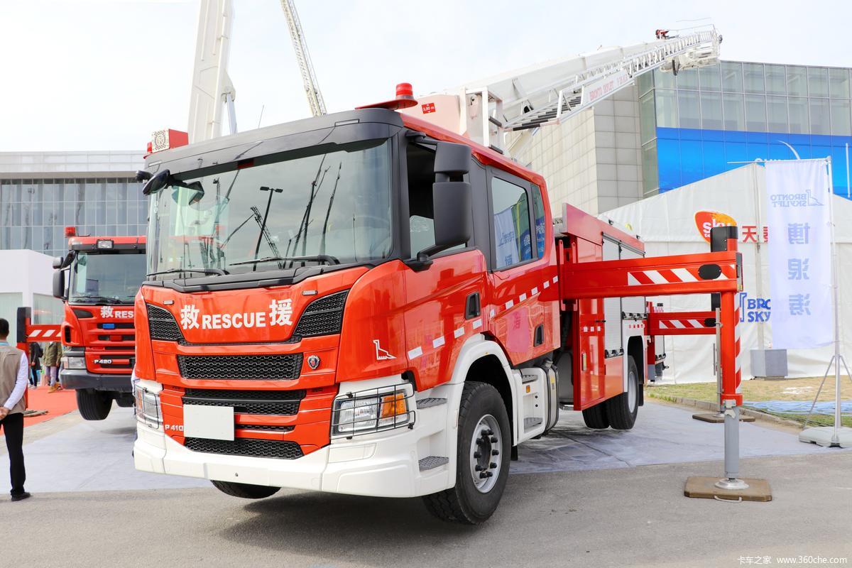 【图】博浪涛F28ALR登高平台消防车_卡车之家