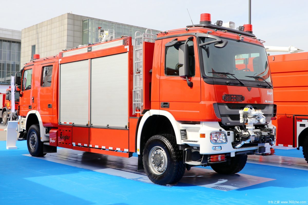 【图】双头消防车_卡车之家