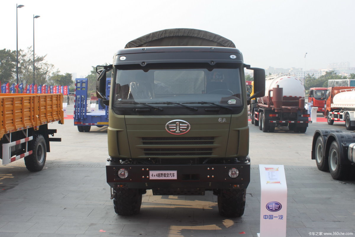 【图】解放平头越野载货车_卡车之家