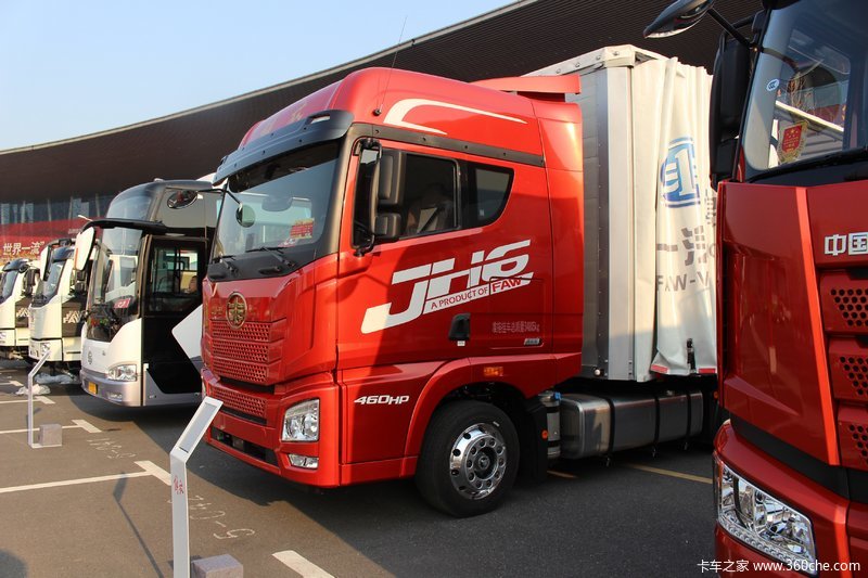 jh6重卡领航版460马力4x2牵引车