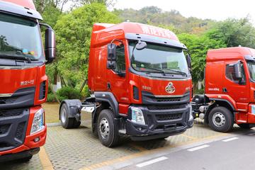 [图]中国重汽成都商用车乘龙h5重卡 350马力 4x2 牵引车(国六)_车展