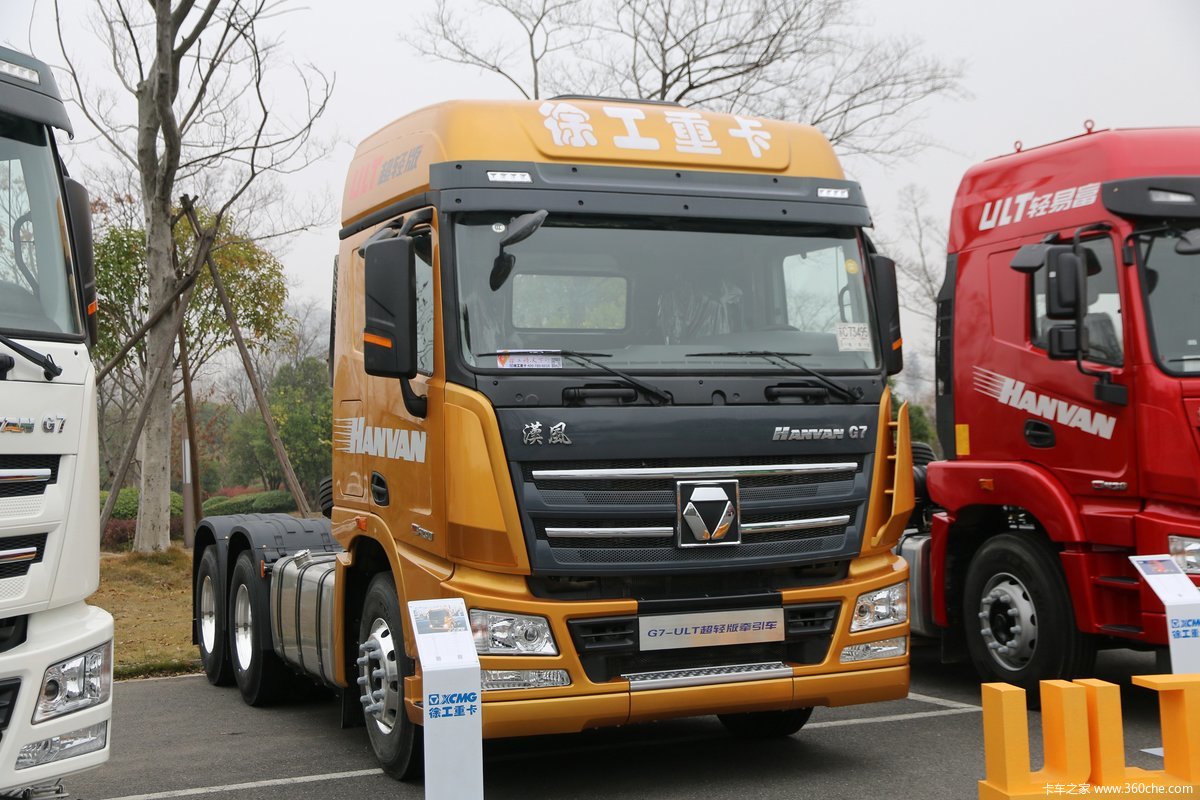 【图】汉风g7 超轻版 430马力 6x4牵引车_卡车之家