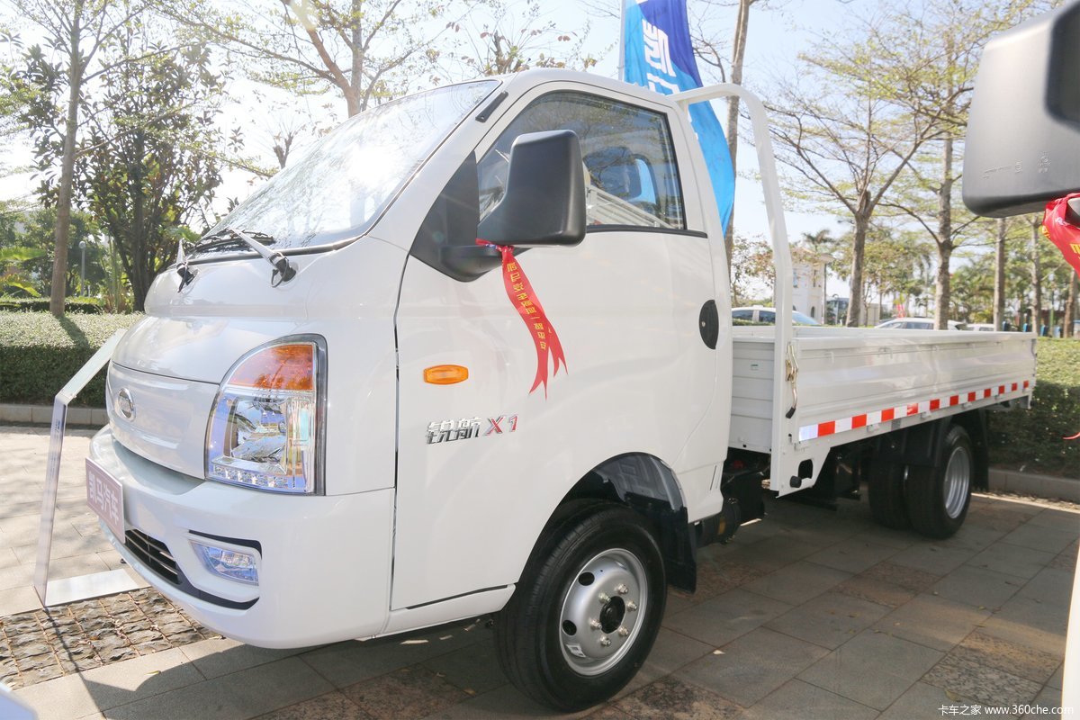 锐航x120l122马力cng348米单排栏板微卡国六