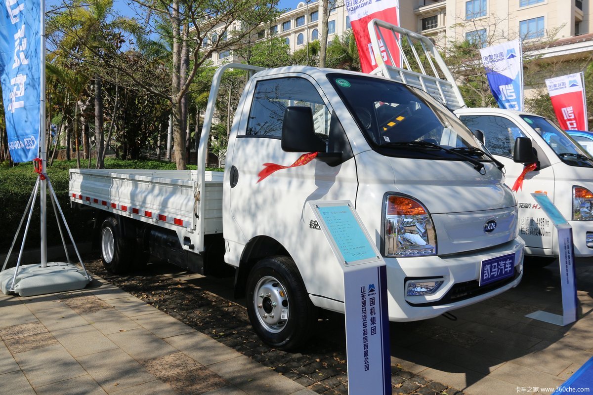 锐航x120l122马力cng348米单排栏板微卡国六