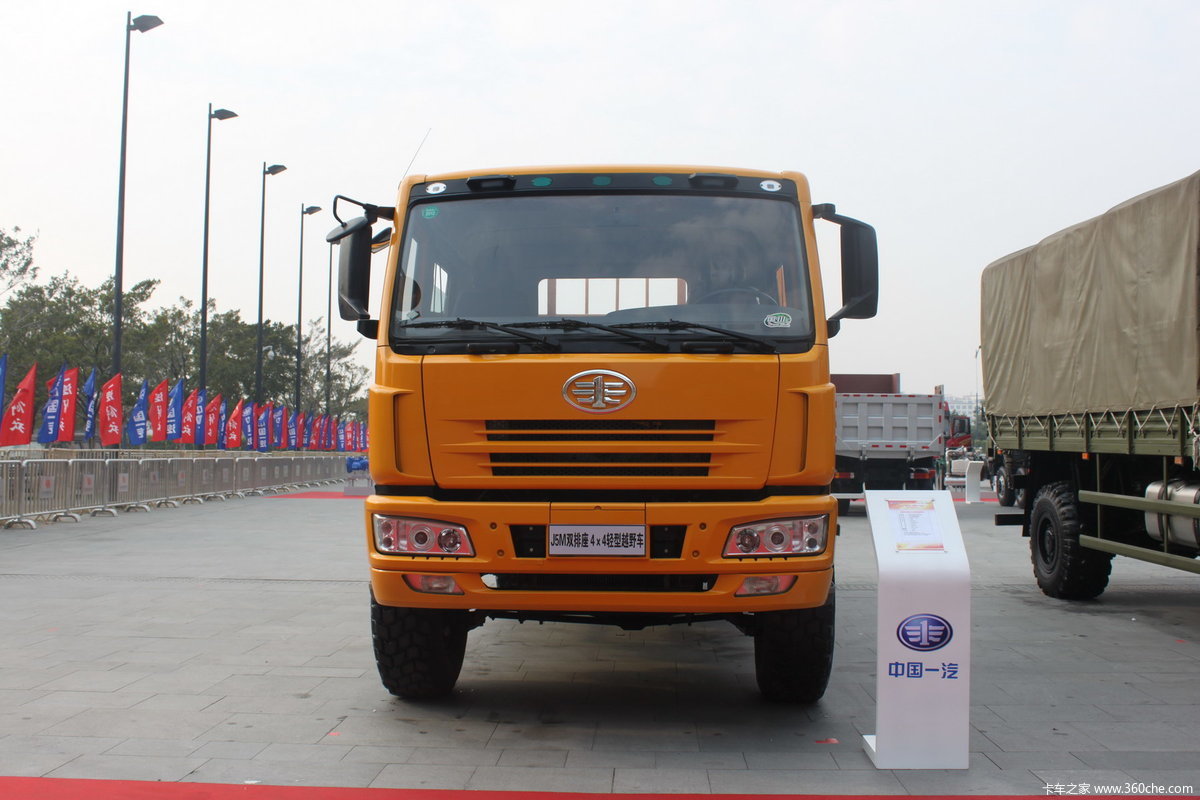 【图】解放悍威j5m 双排越野车_卡车之家