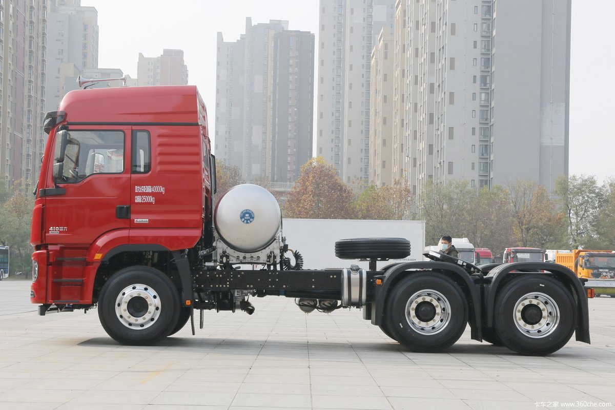 德龙m3000s轻量化版410马力6x4lng牵引车国六