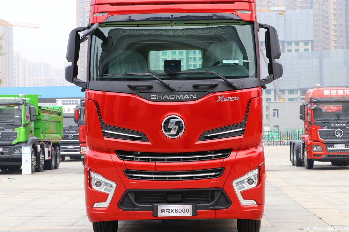 德龙x6000600马力6x4amt自动挡牵引车国六