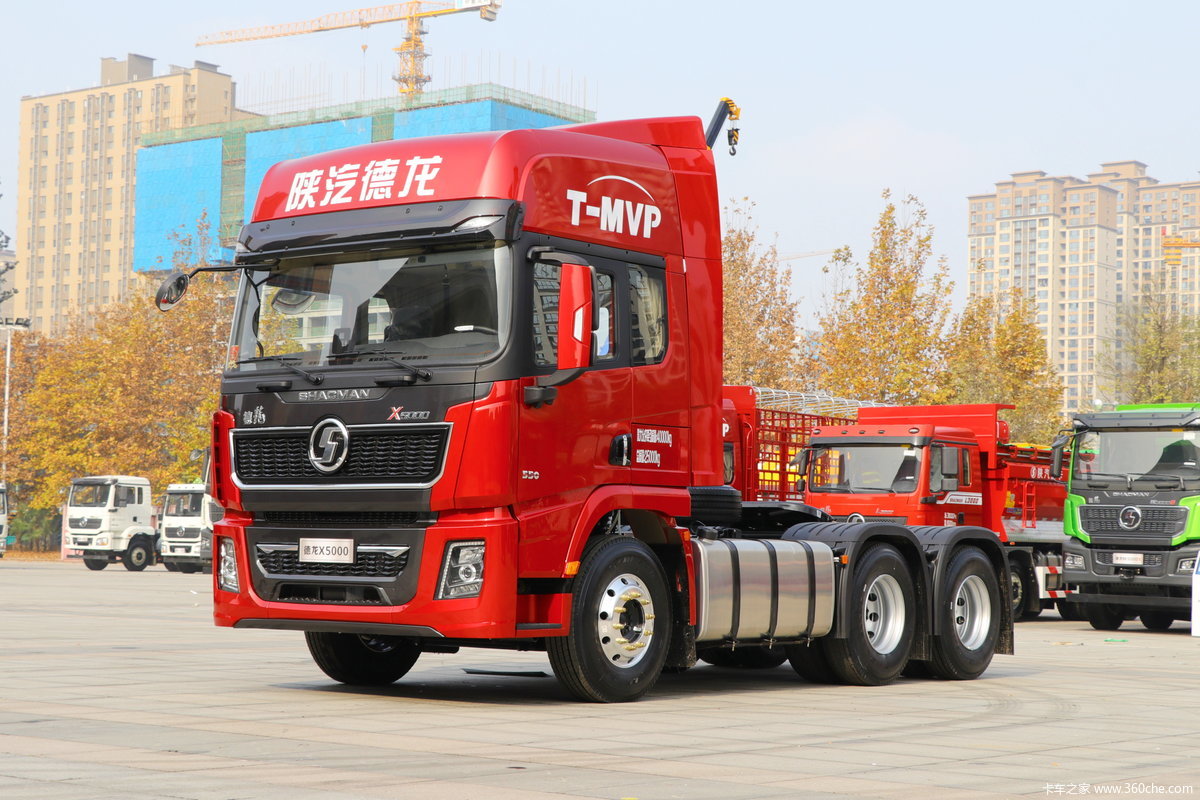 德龙x5000550马力6x4牵引车