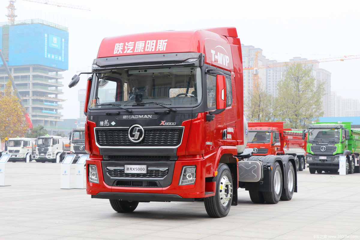 德龙x5000 550马力 6x4 lng牵引车