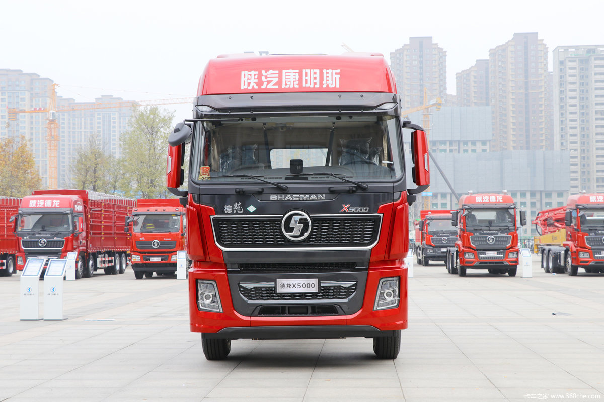 德龙x5000 550马力 6x4 lng牵引车