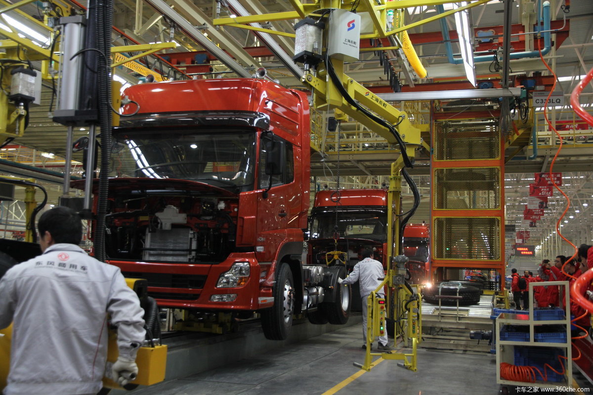 【图】参观东风重卡新工厂_卡车之家