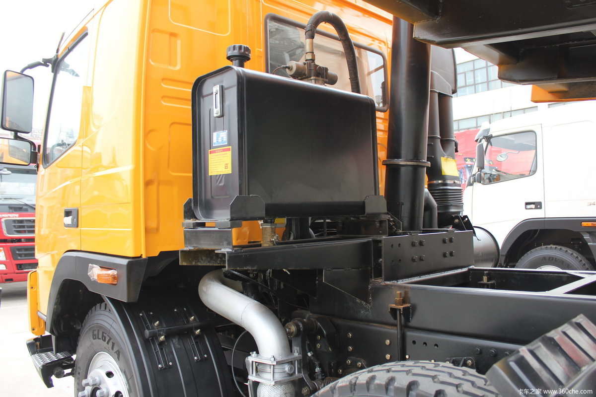 大運重卡天然氣自卸車