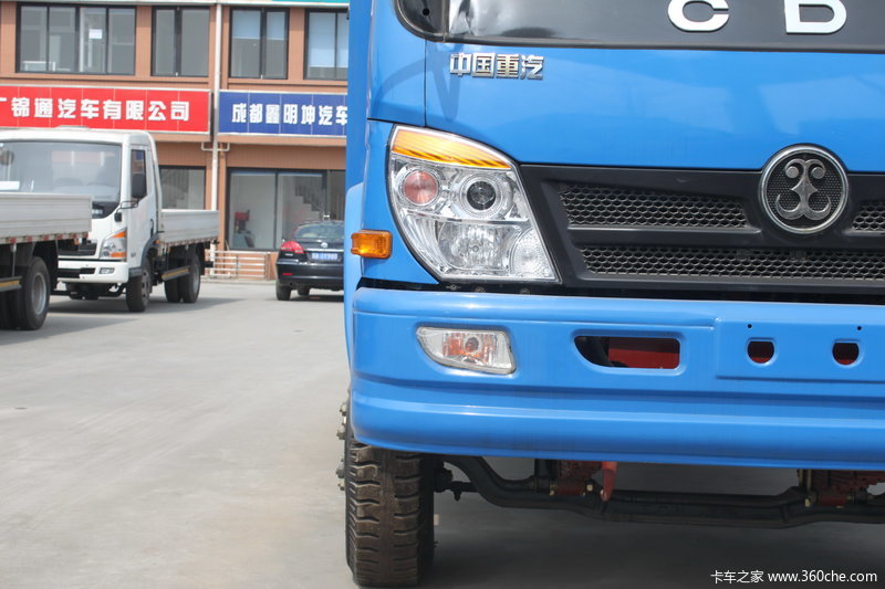 重汽王牌神风4x2自卸车