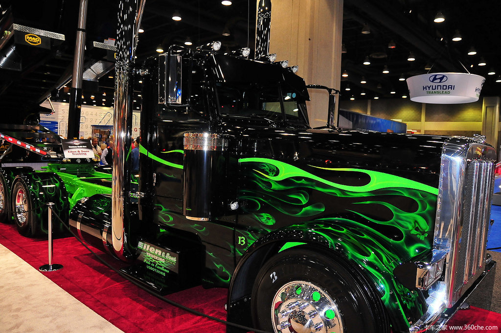 美国中部卡车展车型图片