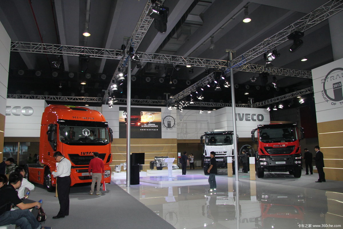 广州车展各卡车展台扫描