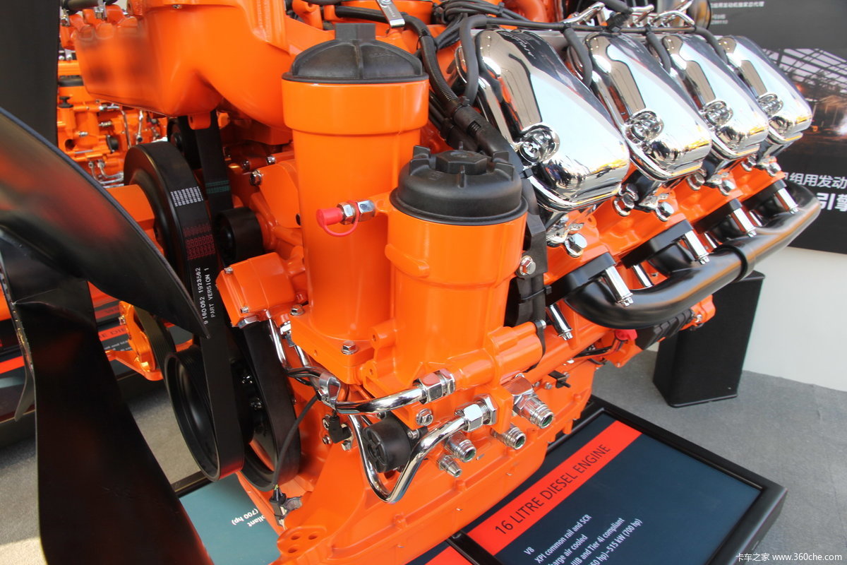 斯堪尼亚 16升v8柴油发动机