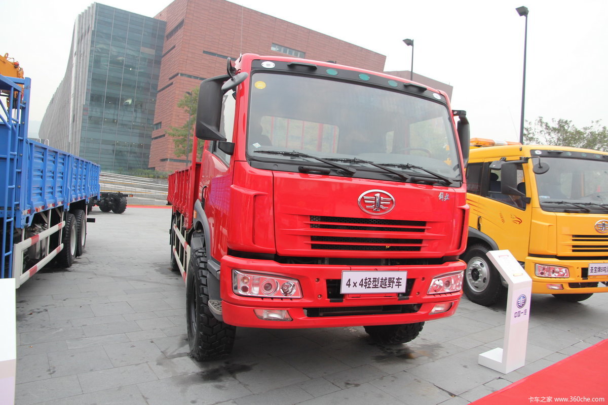 【图】解放j5m平头排半4x4轻型越野车_卡车之家