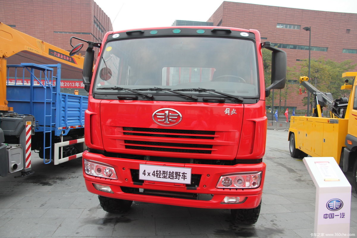 【图】解放j5m平头排半4x4轻型越野车_卡车之家