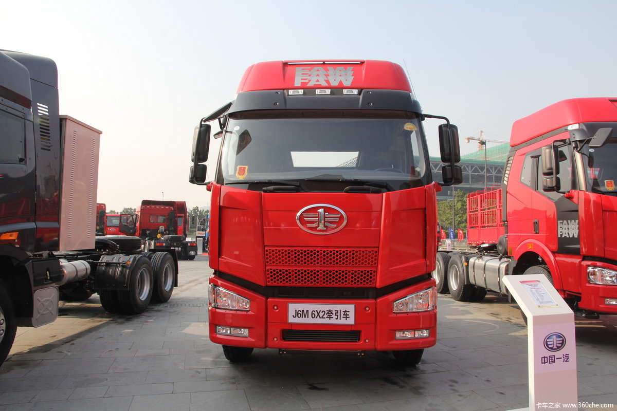 解放j6m 6x2牵引车(煤炭运输)