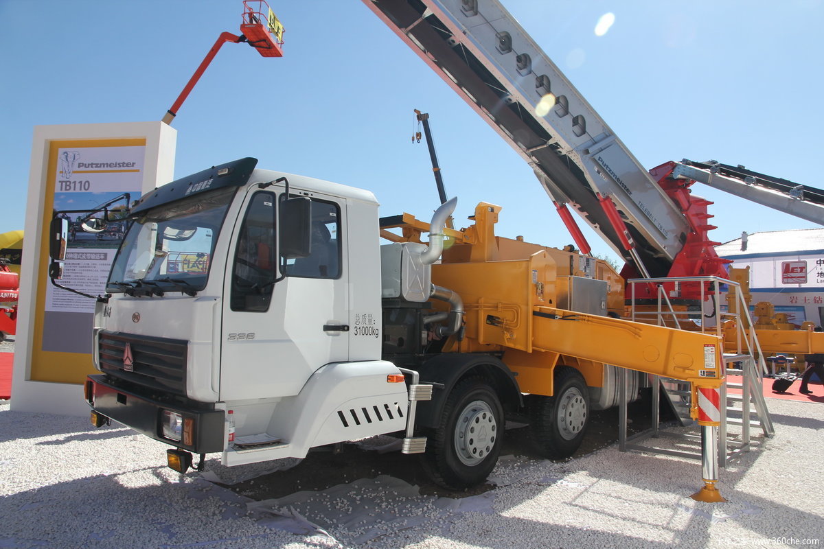 三一tb110伸缩式皮带输送车