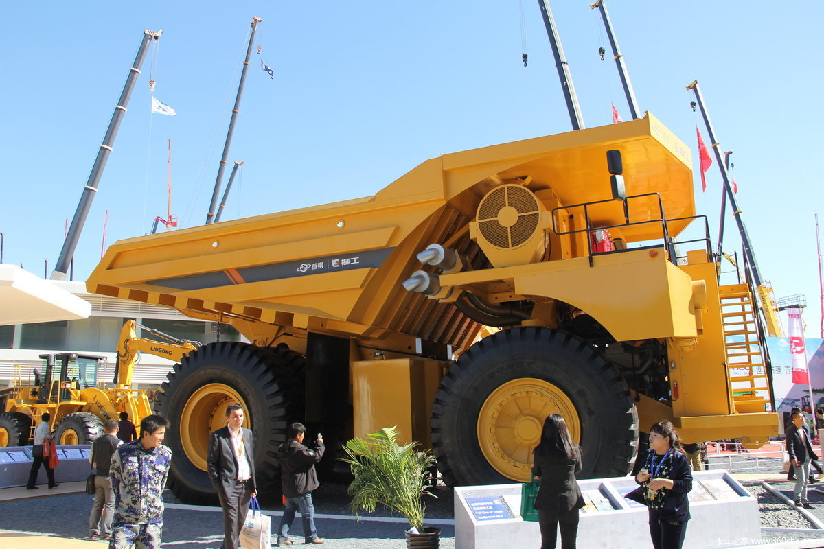 【图】柳工 sge240 240吨级电动轮式矿用自卸车_卡车之家