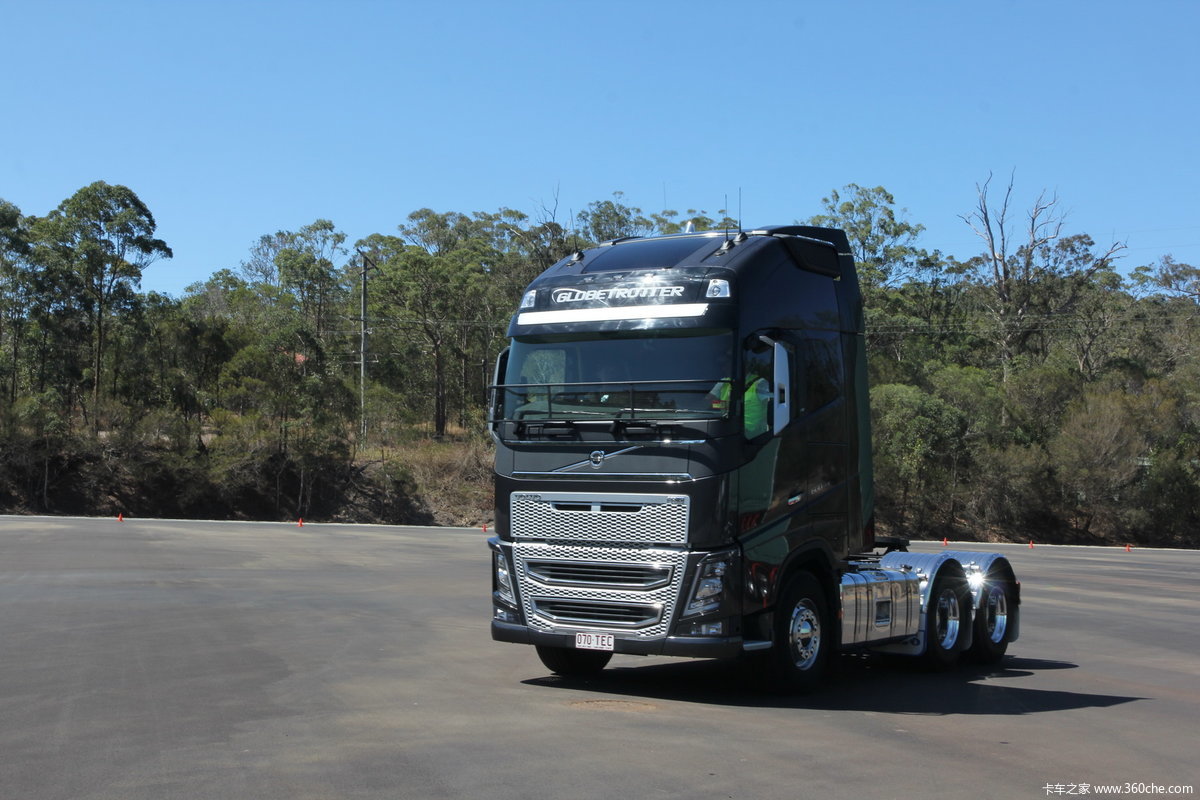 沃尔沃卡车节油大赛亚太区总决赛(卡车之家实拍)