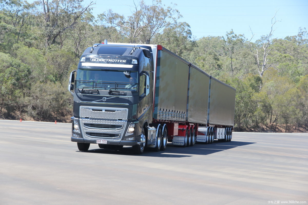 沃尔沃卡车节油大赛亚太区总决赛(卡车之家实拍)